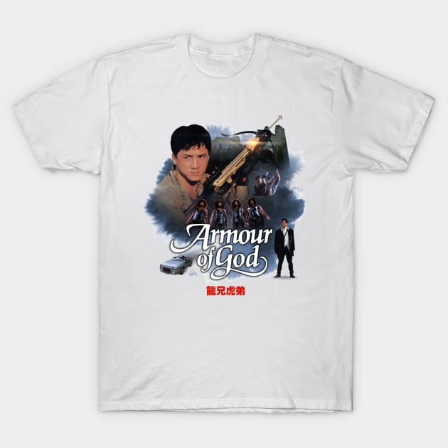 Jackie Chan: ARMOUR OF GOD T-Shirt by HKCinema